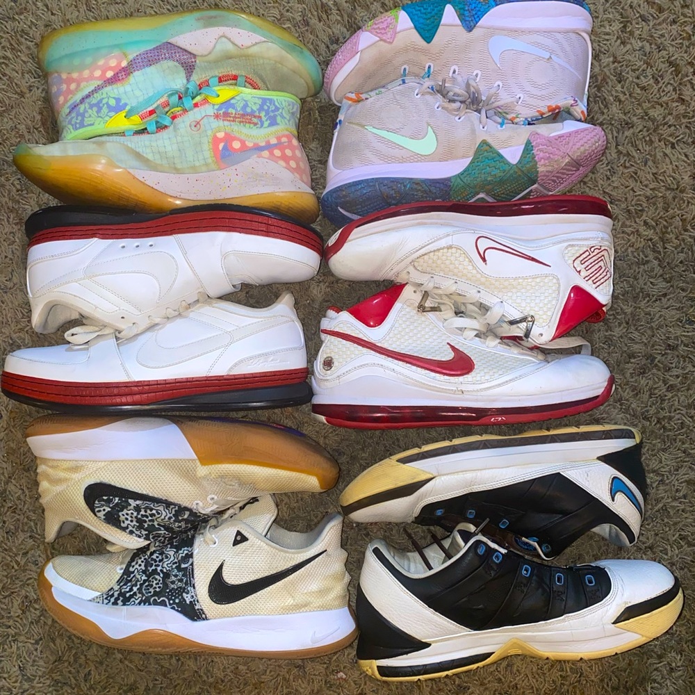 Nike Basketball Shoe Lot, Kyrie, KD, LeBron